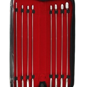 Kit de 8 tiges d'urètre en métal Rosebud 24cm - Diamètres 4 à 12mm