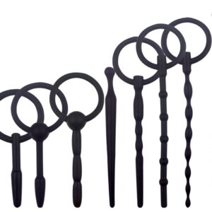 Kit de 8 Tiges d'urètre en silicone