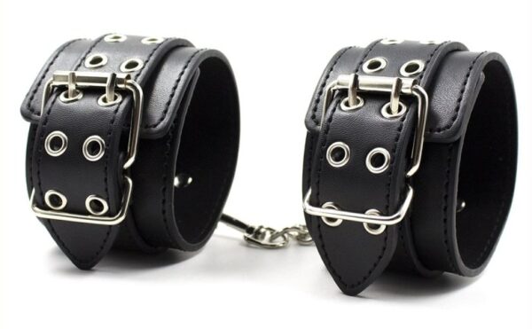 Kit Menottes et Collier Double Pin Noir – Image 6
