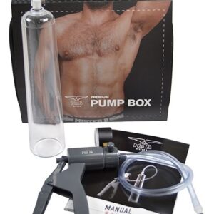 Kit Pompe à pénis Pump Box Mr B 23cm