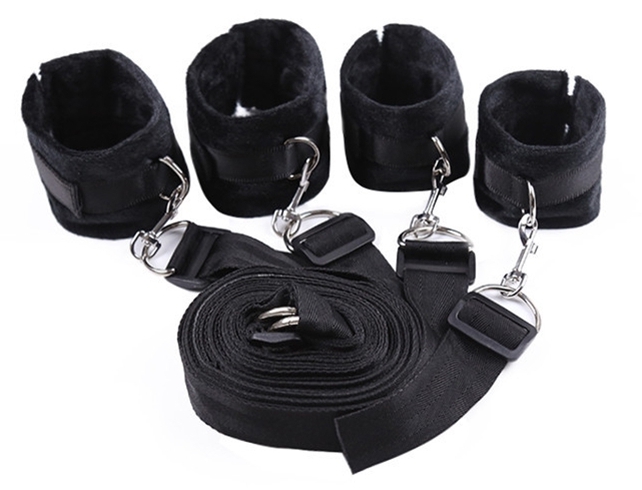 Kit pour le lit Bed Bindings Noir – Image 2