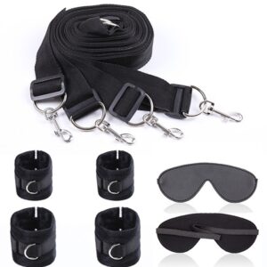 Kit pour le lit Bed Bindings Noir