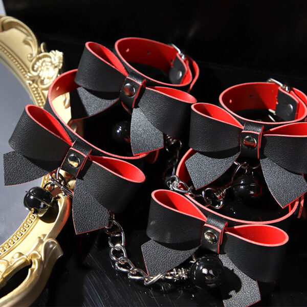 Kit Sexy Bow 5 Pièces Noir-Rouge – Image 5