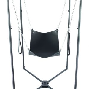 Kit Sling Cuir Carré Noir Armature Noire