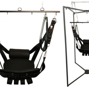 Kit Sling Cuir Deluxe VIP Noir Armature Grise