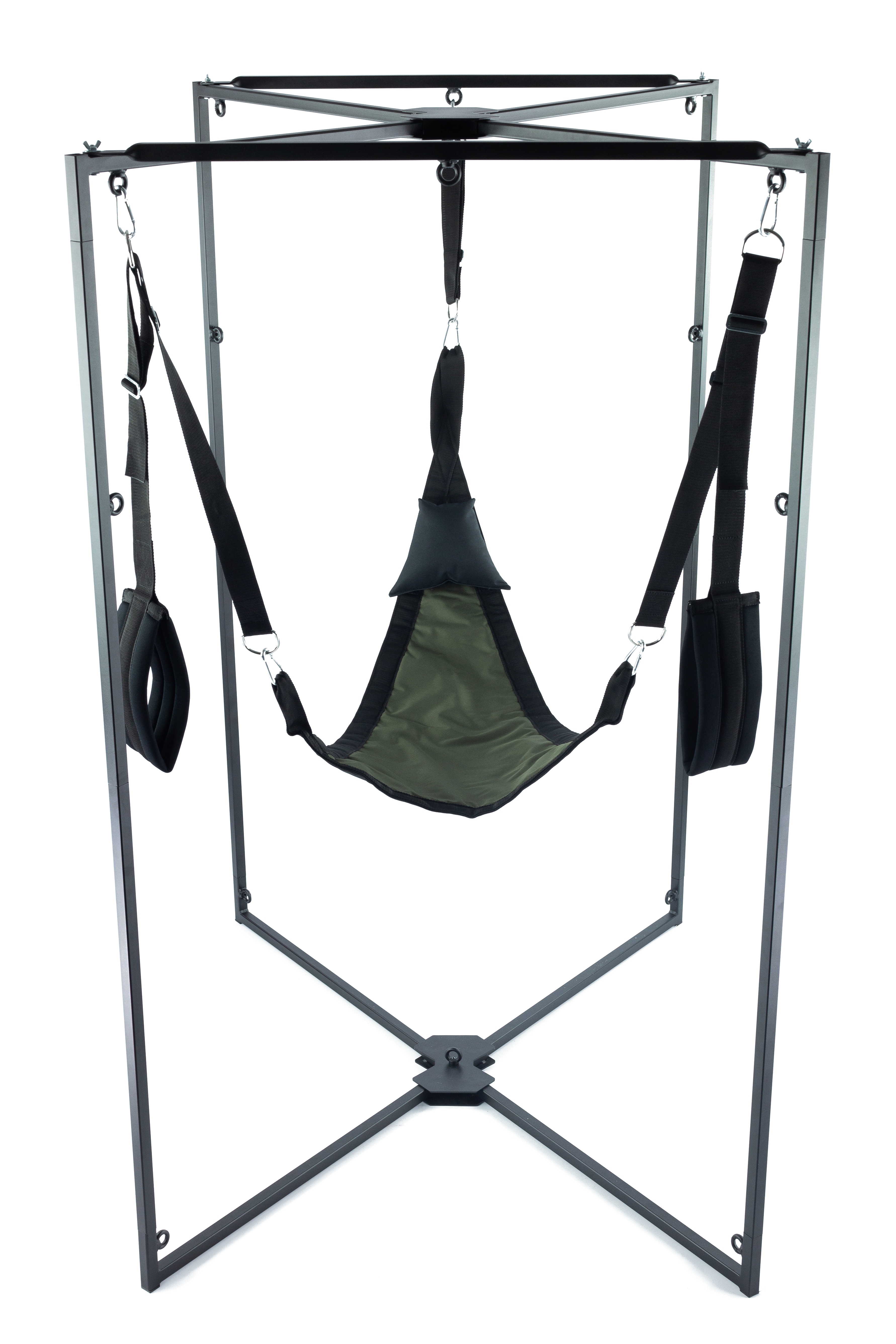 Kit Sling Tissu Triangle Kaki-Noir Armature Noire