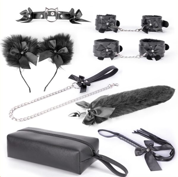 Kit Sm Bow Suit 7 Pièces Noir – Image 3