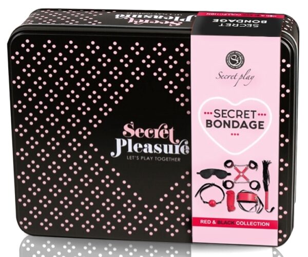 Kit Sm Secret Play 8 Pièces Noir-Rouge – Image 2