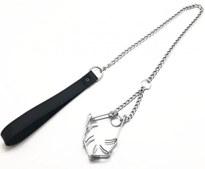 Laisse avec collier étrangleur pour pénis – Image 3
