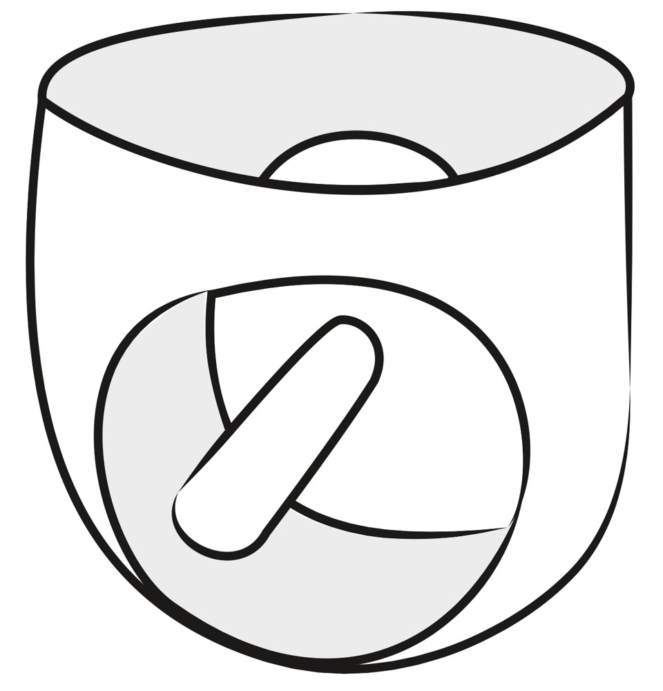 Slip en latex avec Gode 14.5 x 3cm – Image 4