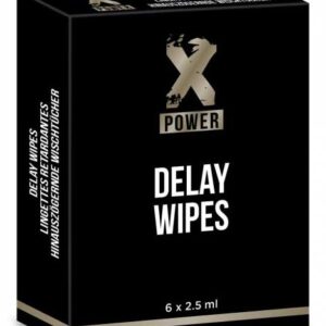 Lingetttes retardantes Delay Wipes XPower x6