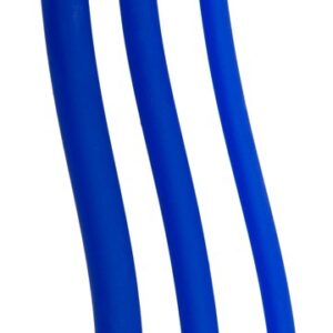 Lot de 3 tiges d'urètre silicone Bleues 16cm - Diamètre 7-12mm