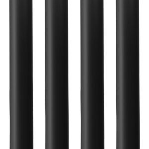 Lot de 4 bougies SM Teasing Wax Noire