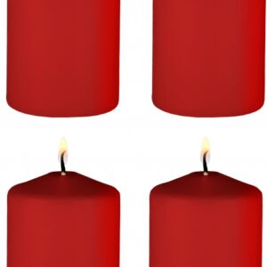 Lot de 4 bougies Tease Candle Orange sanguine 24g