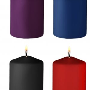 Lot de 4 bougies Tease Candle Parfums variés 24g