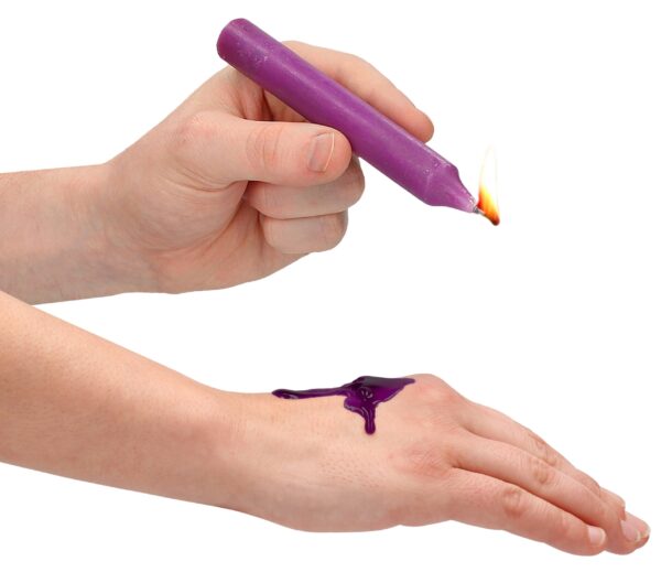Lot de 4 mini bougies SM Wax Multicolore – Image 5