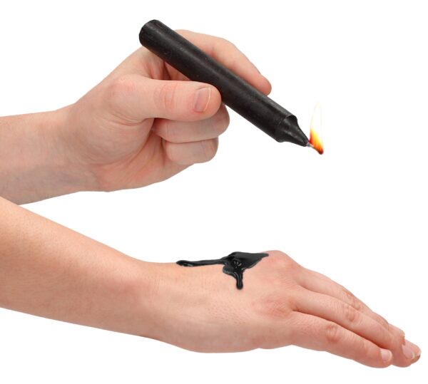 Lot de 4 mini bougies SM Wax Noire – Image 3