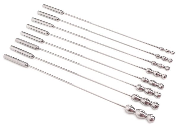 Lot de 8 tiges d'urètre Dilator Beads 28cm - Diamètre de 7 à 14mm – Image 8