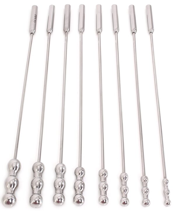 Lot de 8 tiges d'urètre Dilator Beads 28cm - Diamètre de 7 à 14mm – Image 9