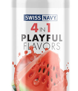 Lubrifiant Aromatisé 4-en-1 Playful Flavors Pastèque 118ml