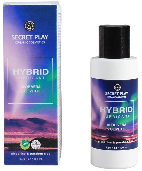 Lubrifiant Bio Hybrid Lube Aloe Vera et Huile d'Olive 100ml