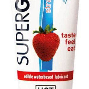 Lubrifiant Comestible 75mL Goût Fraise