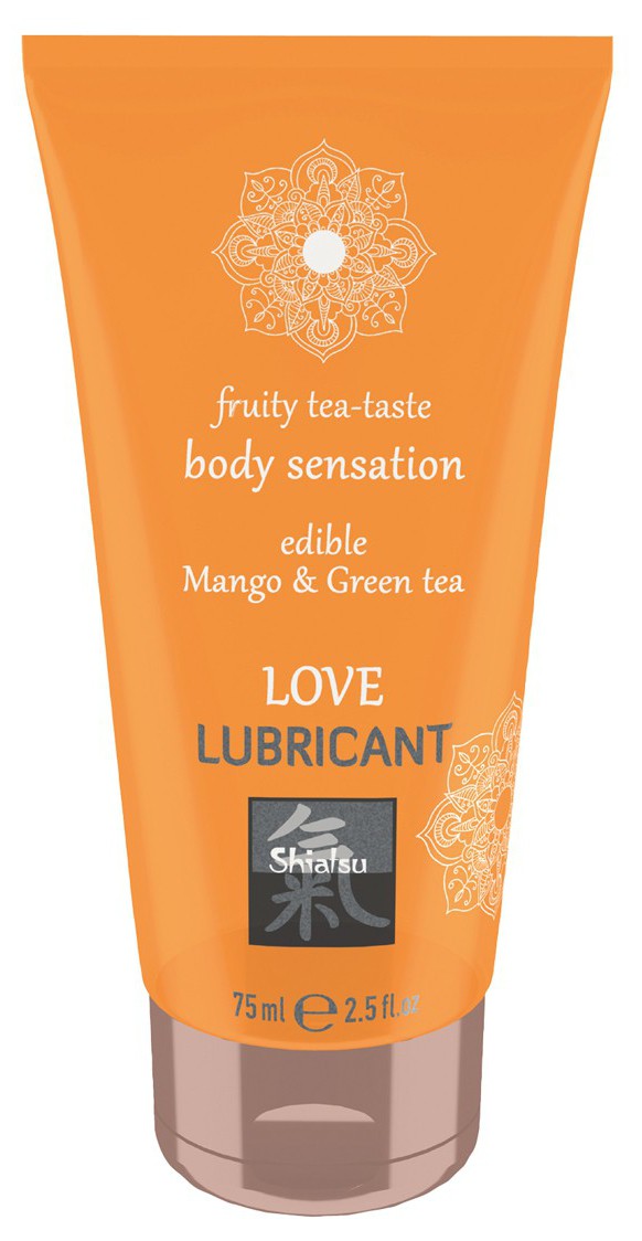 Lubrifiant comestible Mangue et Thé vert 75mL