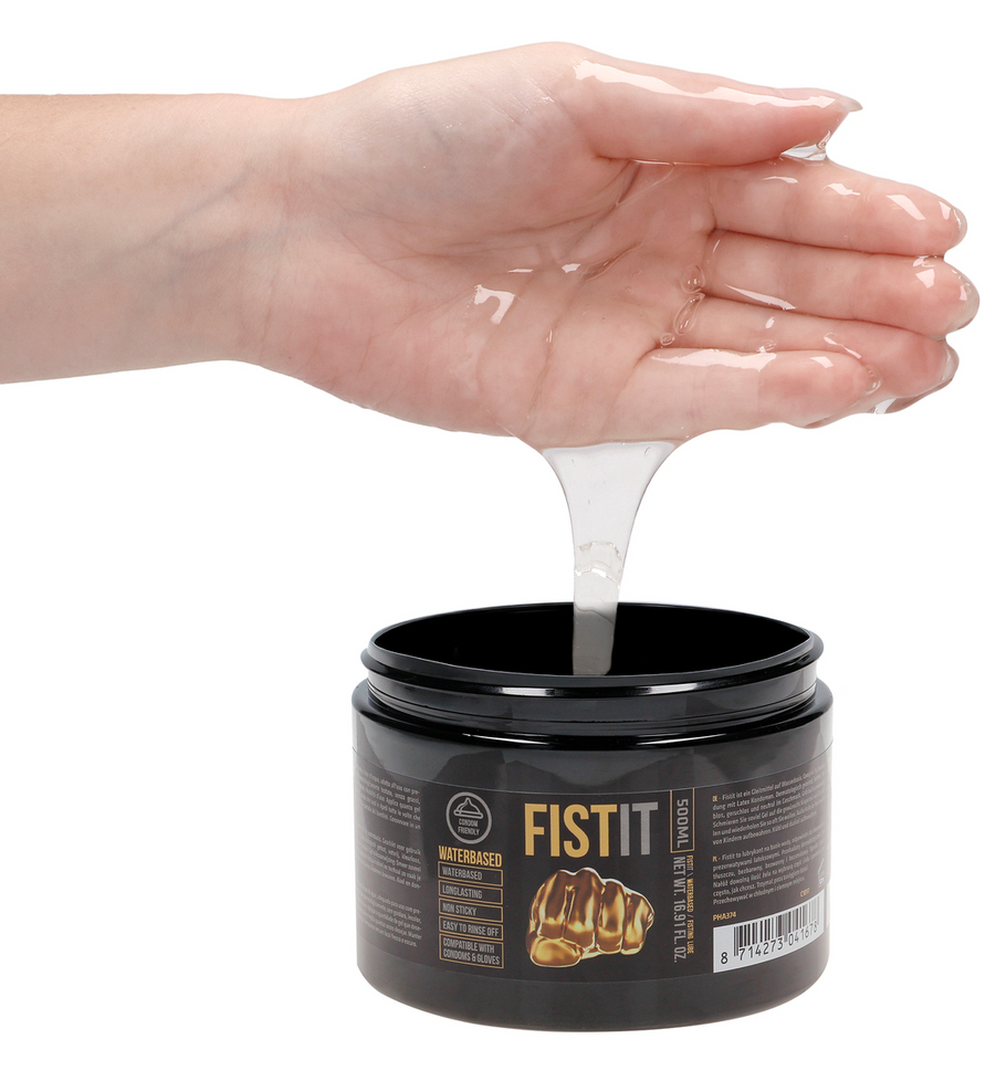 Lubrifiant Eau Fist It 500ml - Pot noir – Image 2