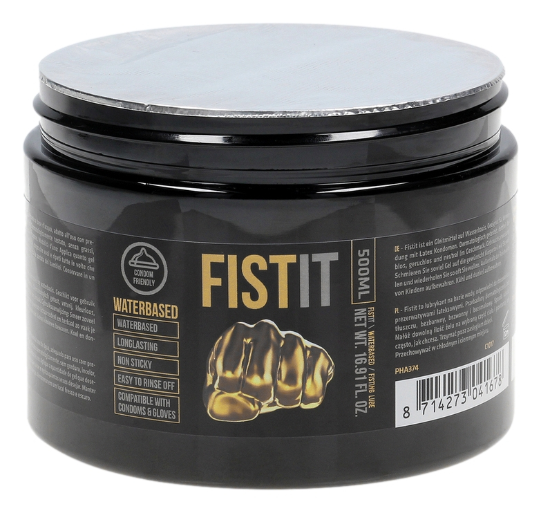 Lubrifiant Eau Fist It 500ml - Pot noir – Image 4