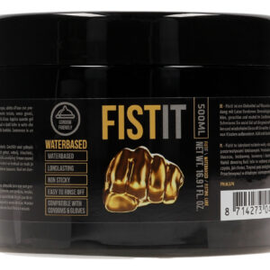 Lubrifiant Eau Fist It 500ml - Pot noir