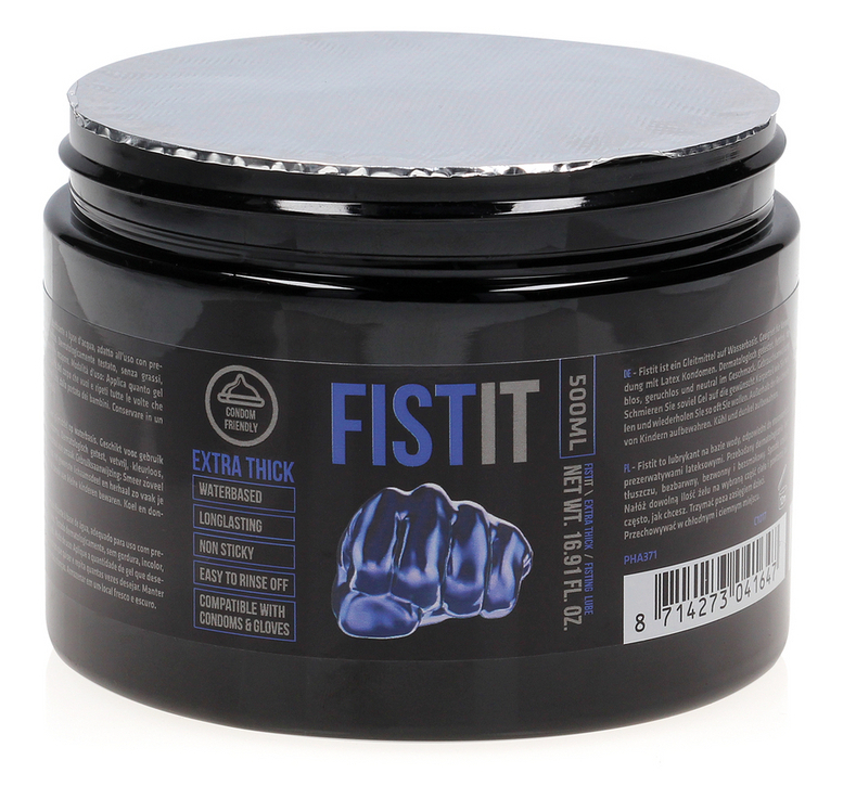 Lubrifiant Eau FIST IT EXTRA THICK 500 ml -Pot noir – Image 4