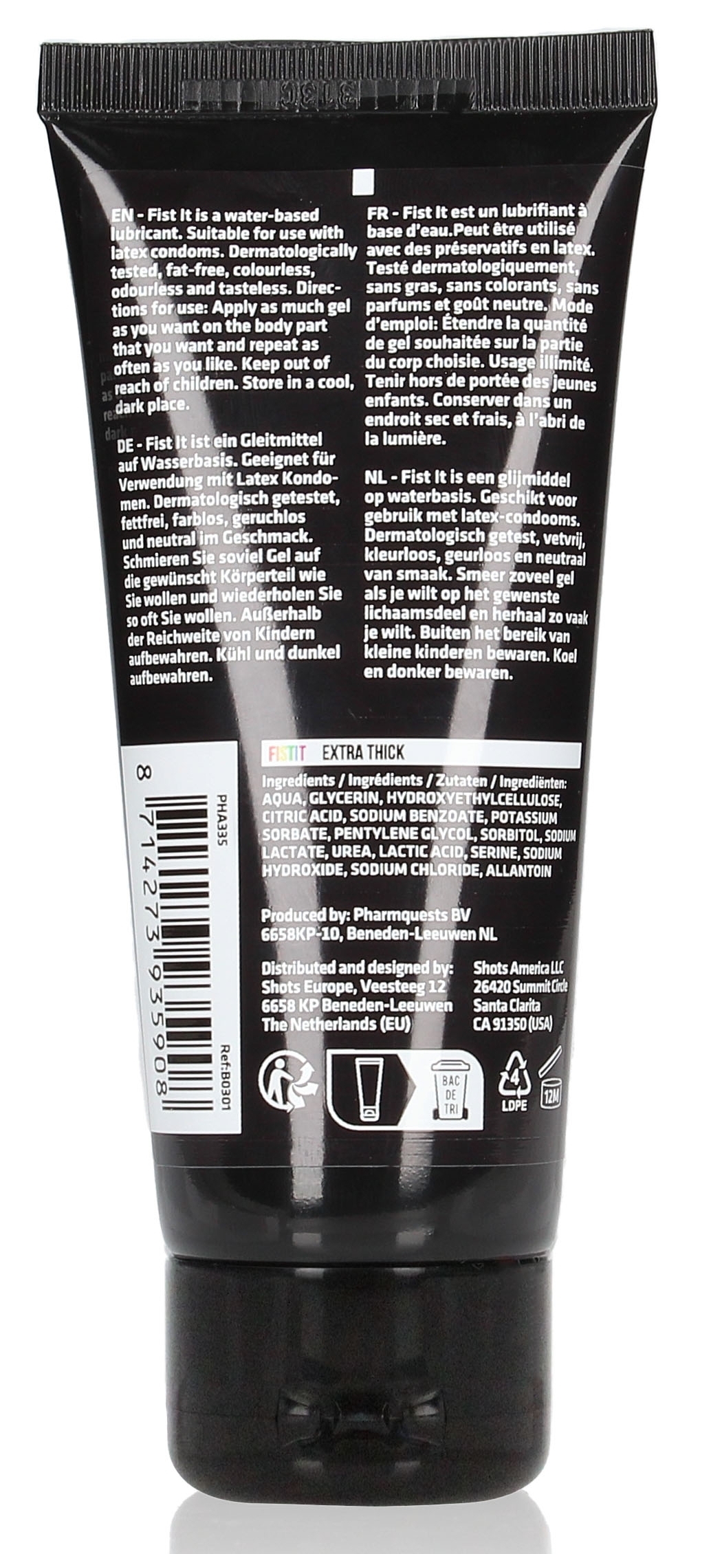 Lubrifiant Eau Fist It Extra Thick Rainbow 100ml – Image 2