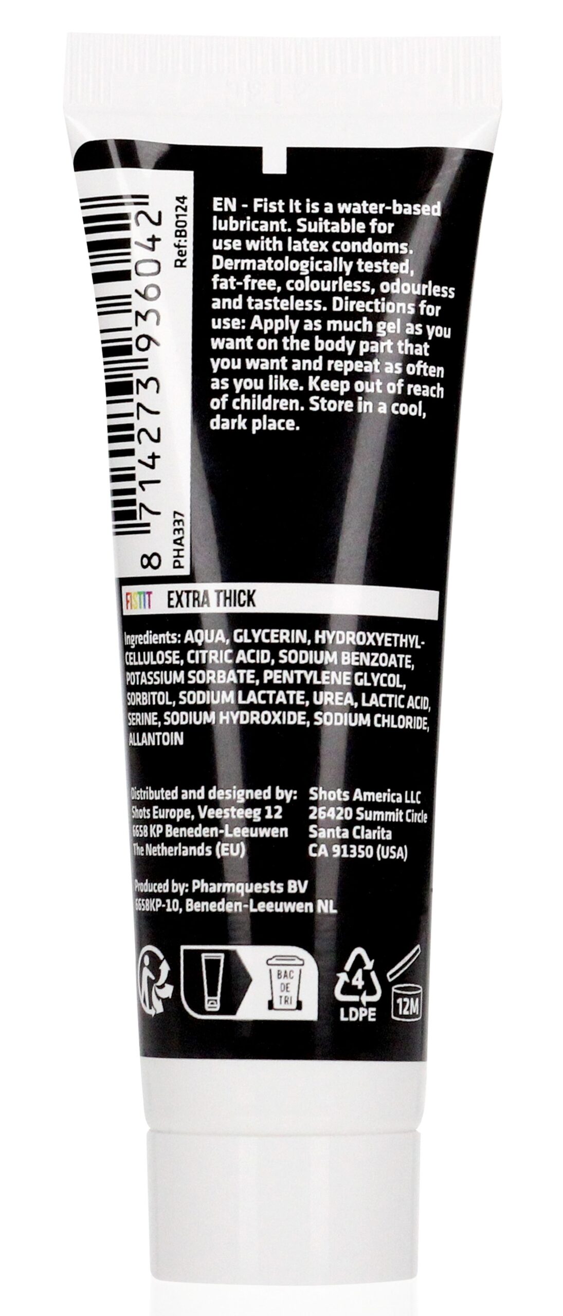 Lubrifiant Eau Fist It Extra Thick Rainbow 25ml – Image 2