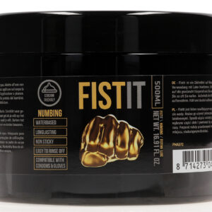 Lubrifiant relaxant Fst it Numbing 500 ml - Pot noir
