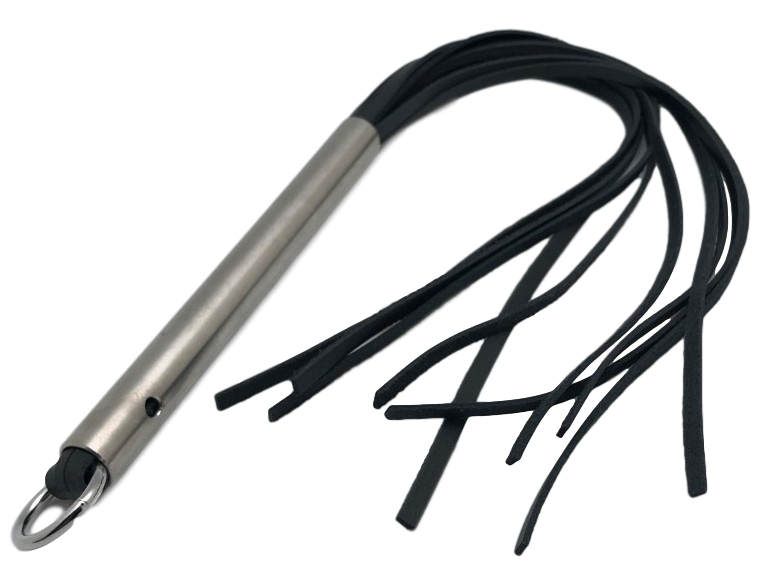 Martinet 12 brins en cuir - Manche Alu - 53cm – Image 4