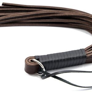Martinet en cuir Handy Whip Marron