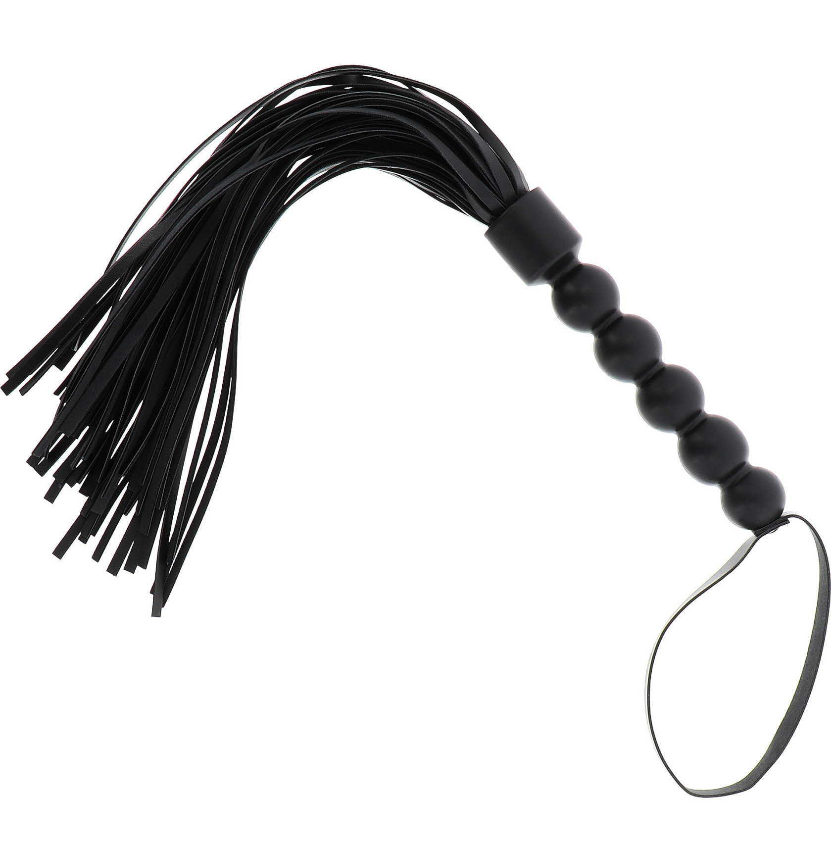 Martinet Flogger Balls 66cm Noir