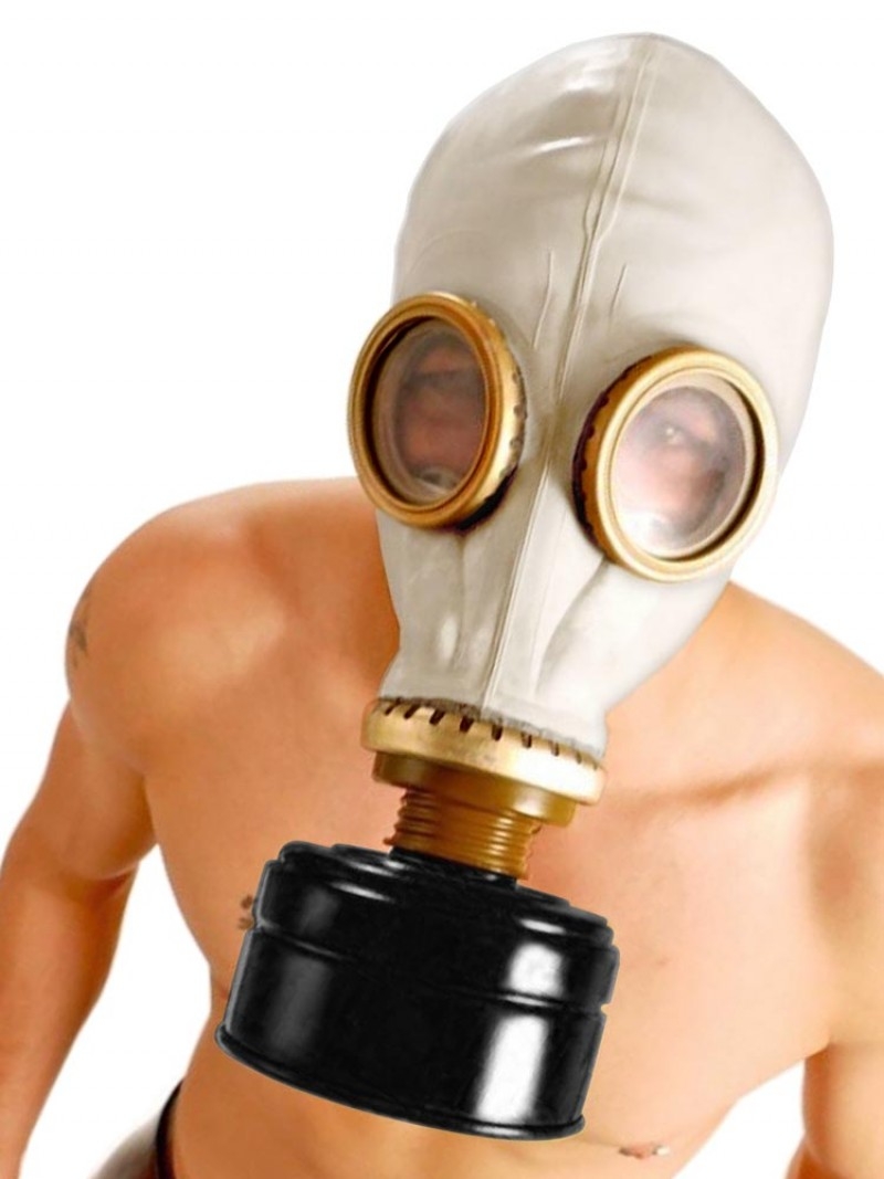 Masque à gaz GP5 Ère soviétique Gris + Filtre – Image 2