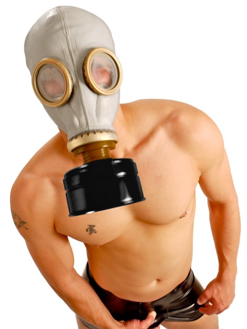 Masque à gaz GP5 Ère soviétique Gris + Filtre – Image 3