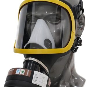 Masque à gaz Show Max Noir-Jaune