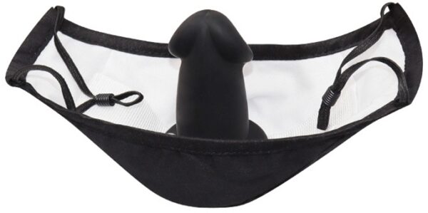 Masque avec Bâillon Gode 7 x 4cm – Image 2