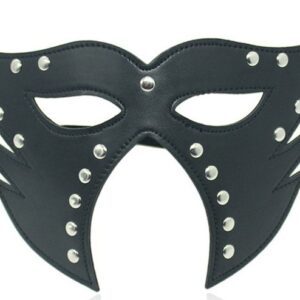 Masque Cat open Mouth Noir