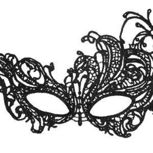 Masque Dentelle Royal Noir