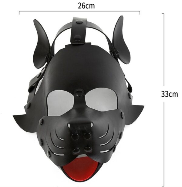 Masque Dog Pup Noir – Image 6