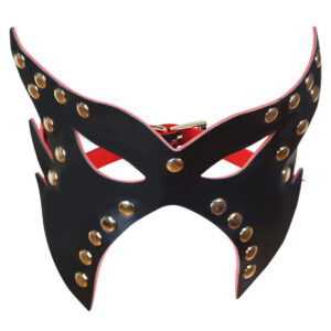 Masque Eagle Owl Noir et Rouge