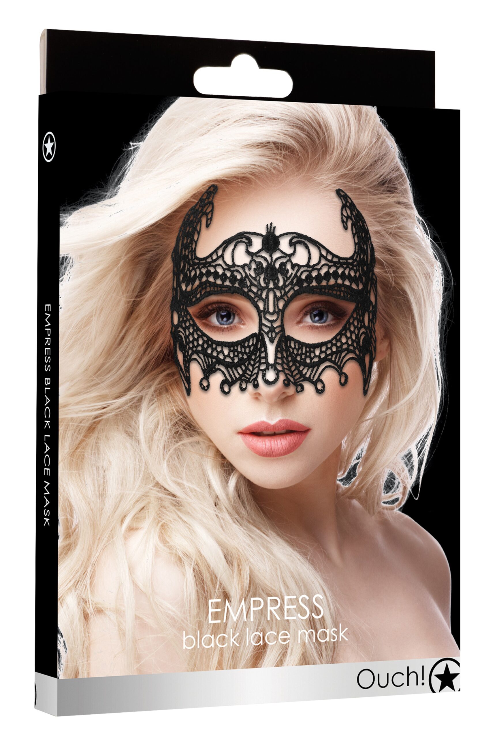 Masque en dentelle Empress Noir – Image 2