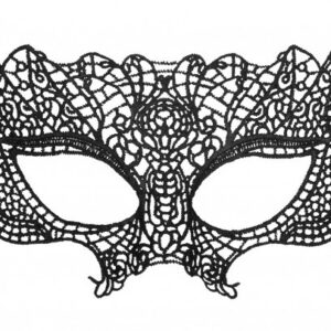 Masque en dentelle Princess Noir