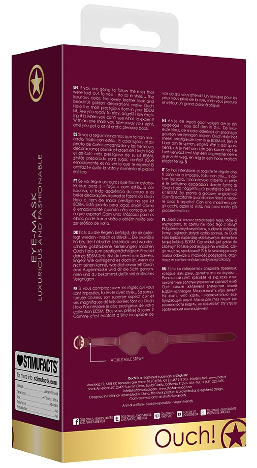 Masque Eye Halo Rouge – Image 6