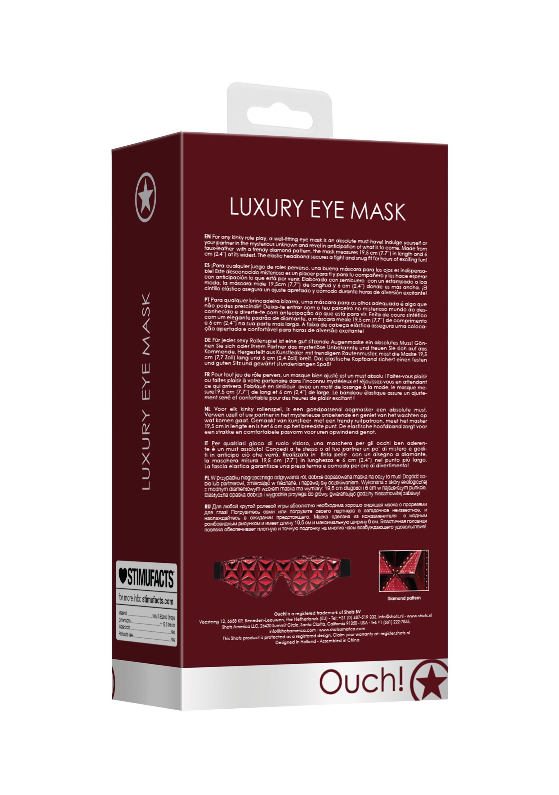Masque Luxury Rouge – Image 6