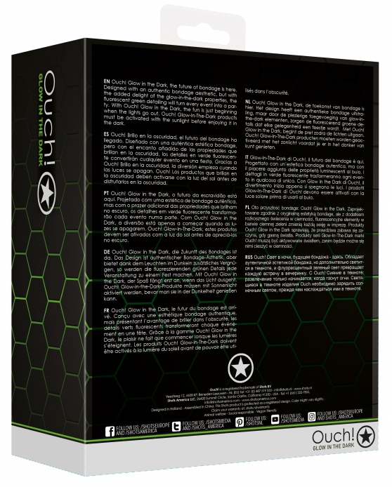 Masque phosphorescent Glow Noir – Image 5